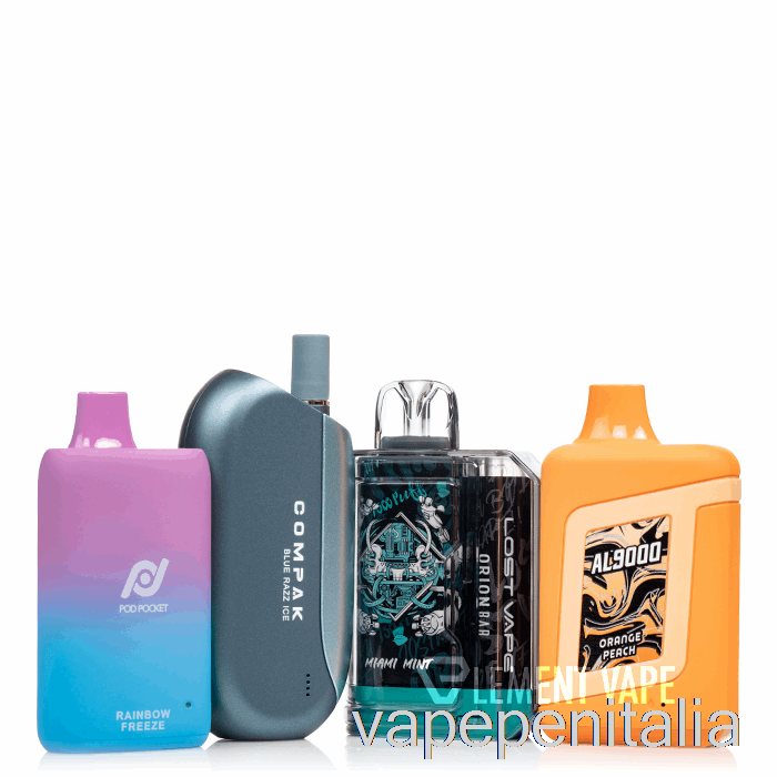 Vape In Italy Mystery Vape Pack Usa E Getta, Edizione In Confezione Da 4